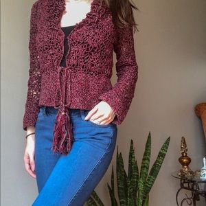 Intuitions Tie Sweater